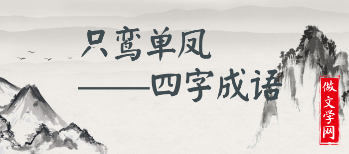 只鸾单凤